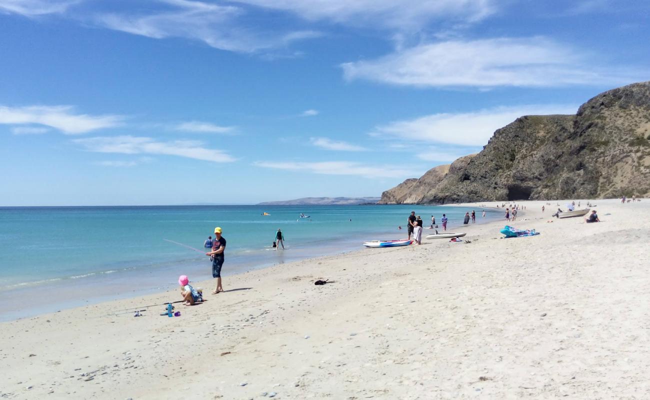 Foto de Rapid Bay Beach con arena brillante superficie