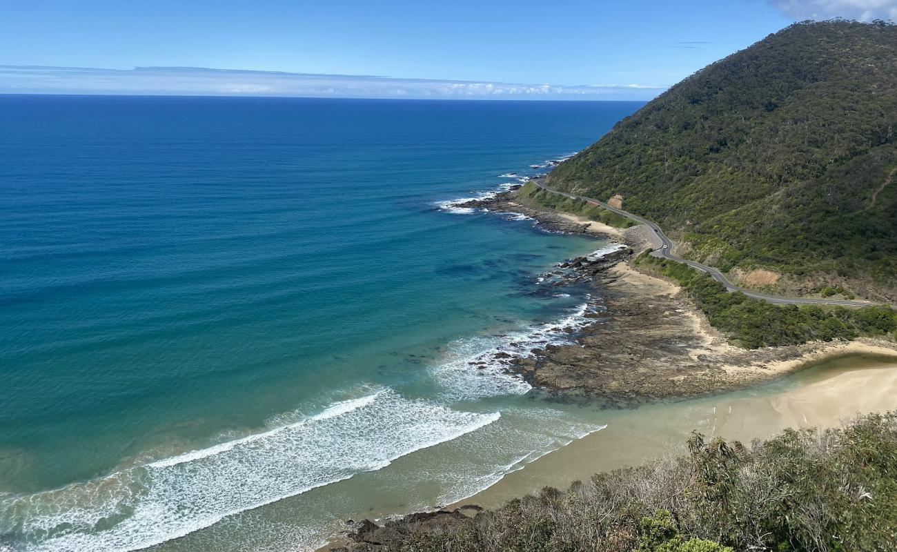 Foto de Lorne scenic Beach con arena brillante superficie