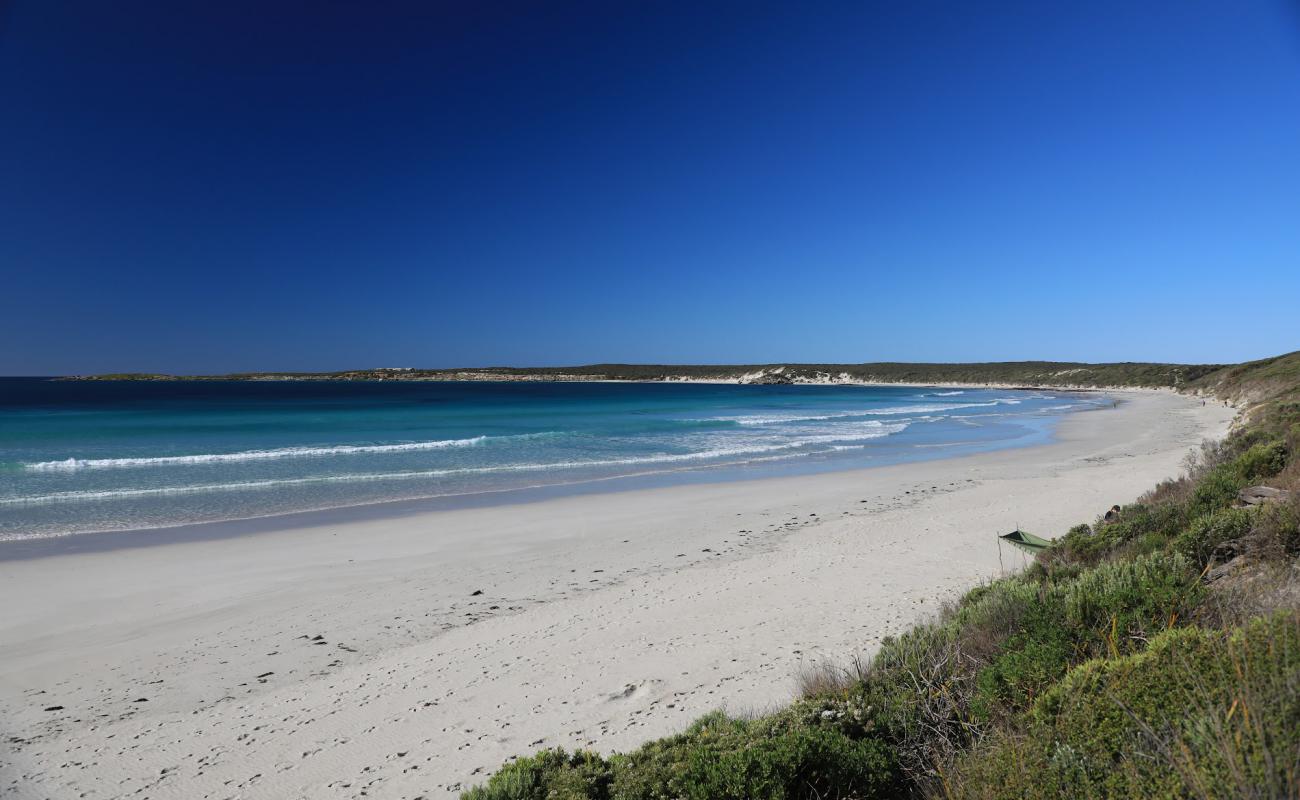 Foto de Vivonne Bay Beach con arena brillante superficie