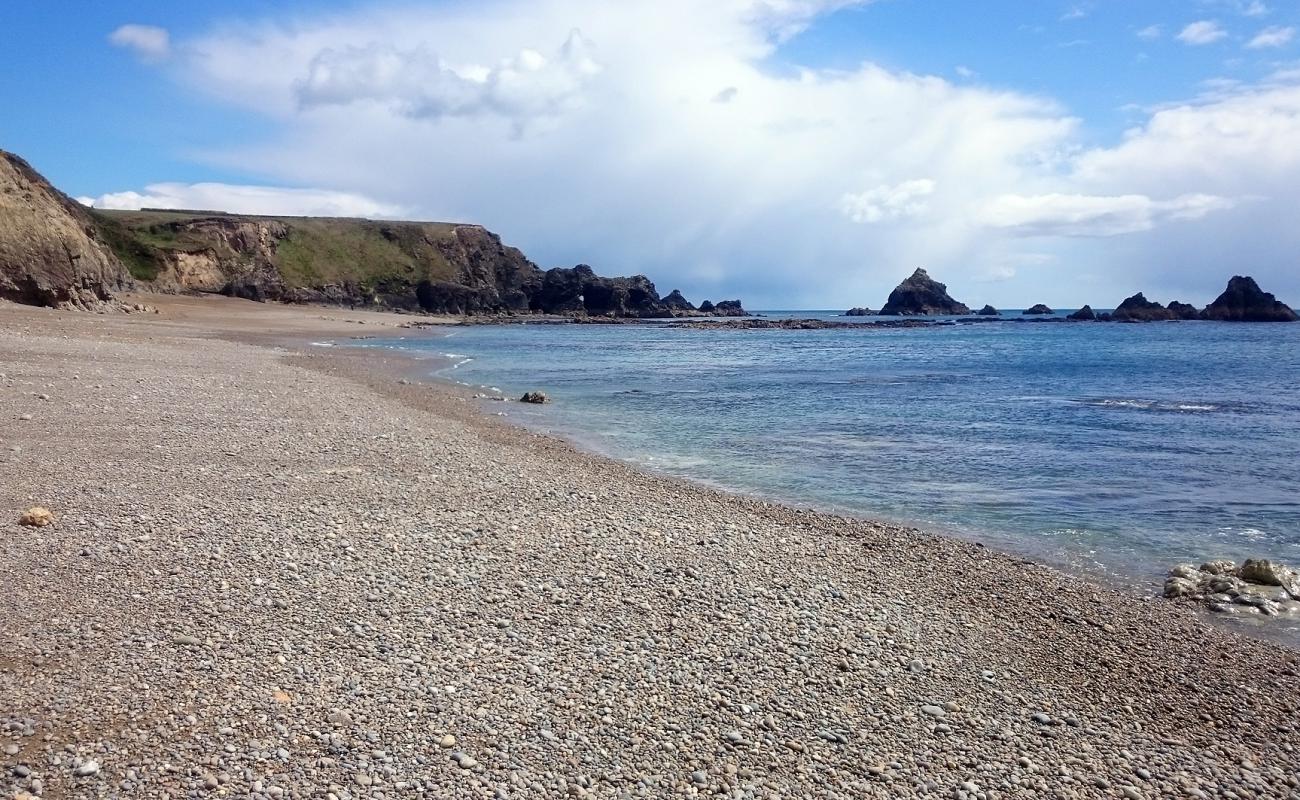 Foto de Garrarus Beach rodeado de montañas