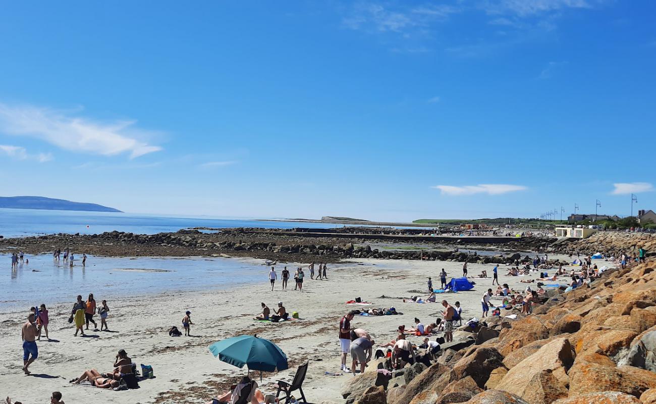 Foto de Blackrock Beach con arena gris y guijarros superficie