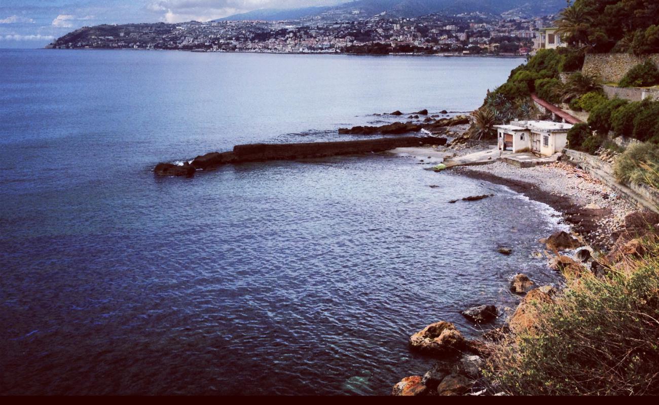 Foto de Vesca beach con piedra superficie