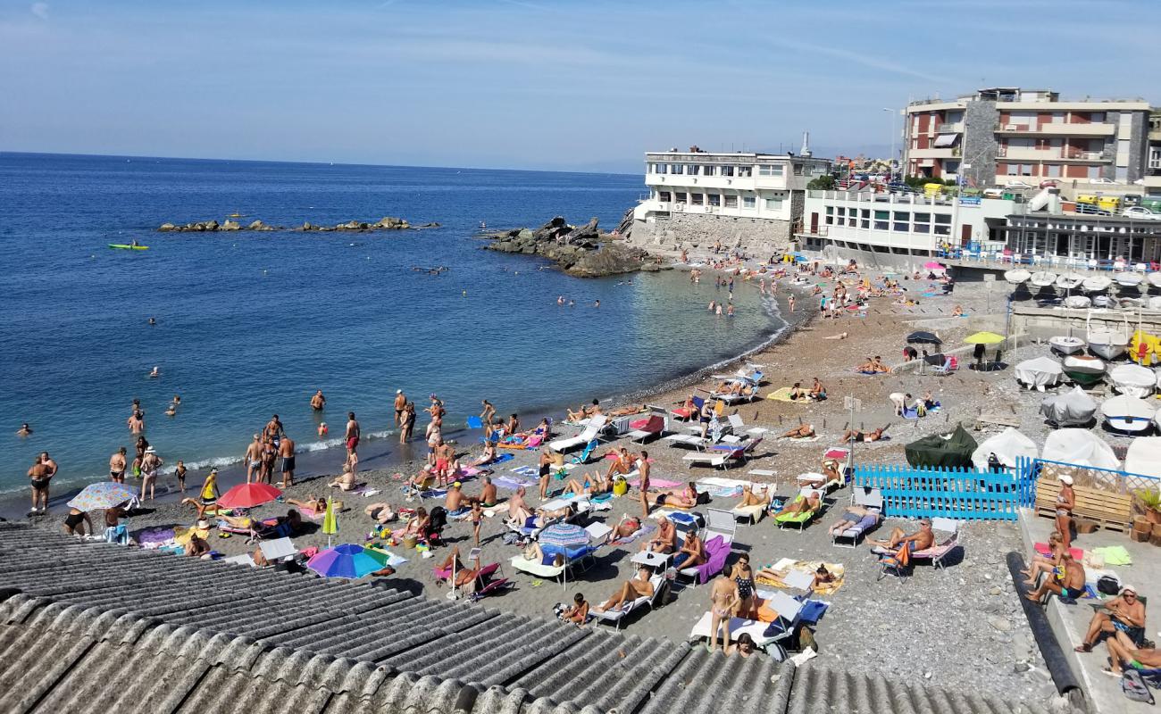 Foto de Spiaggia San Rocco con guijarro gris superficie