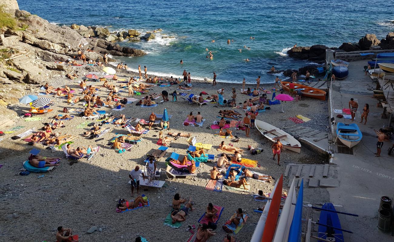 Foto de Spiaggia Murcarolo con guijarro gris superficie