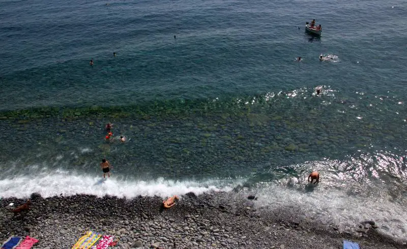 Foto de Spiaggione di Corniglia con piedra superficie