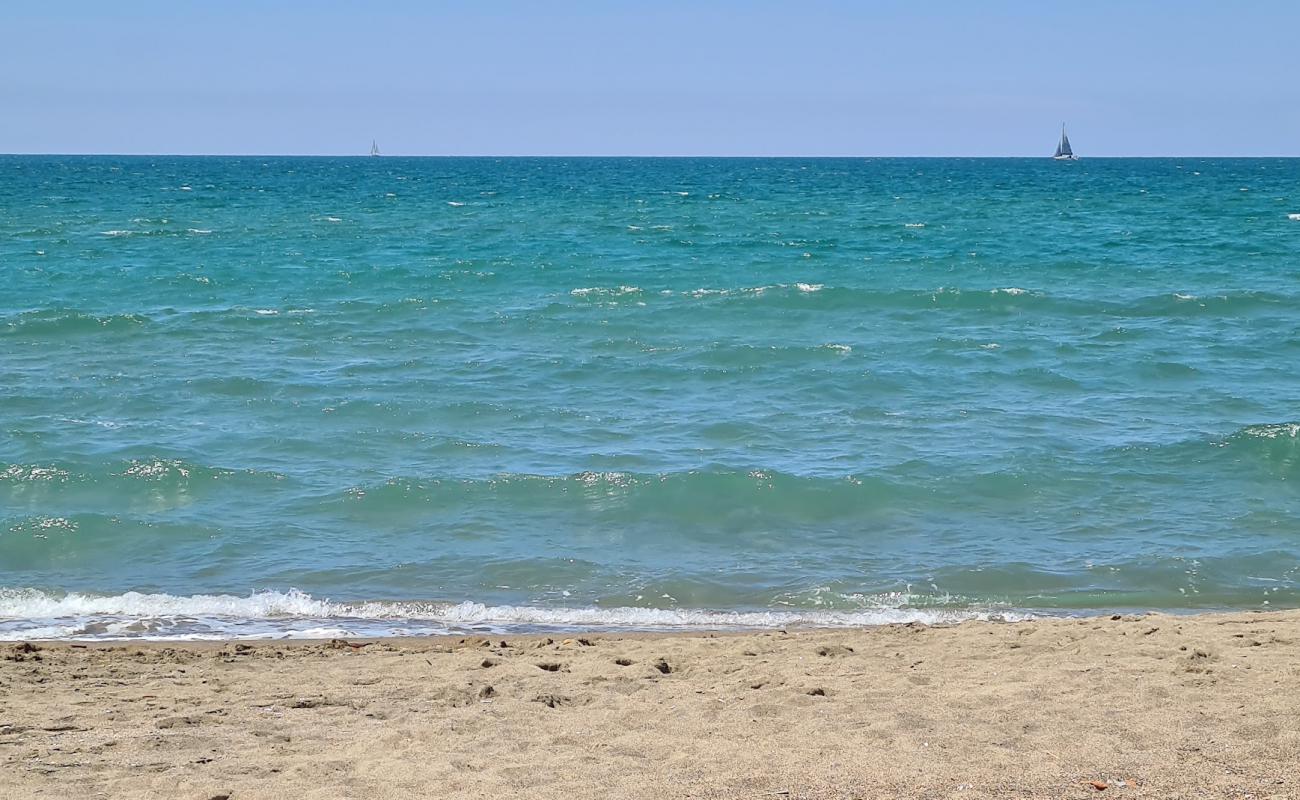 Foto de Focene Beach II con arena oscura superficie