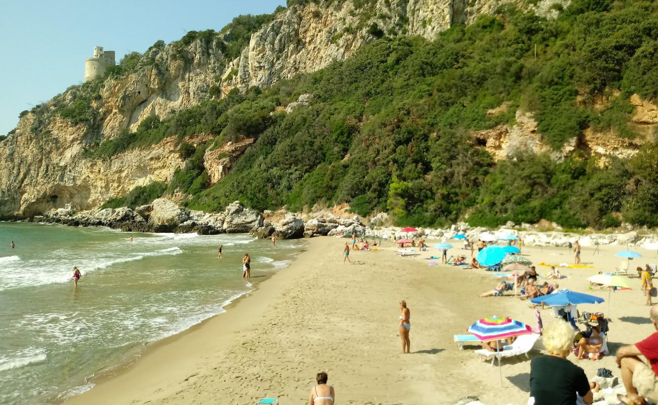 Foto de Porto di San Felice con arena fina oscura superficie