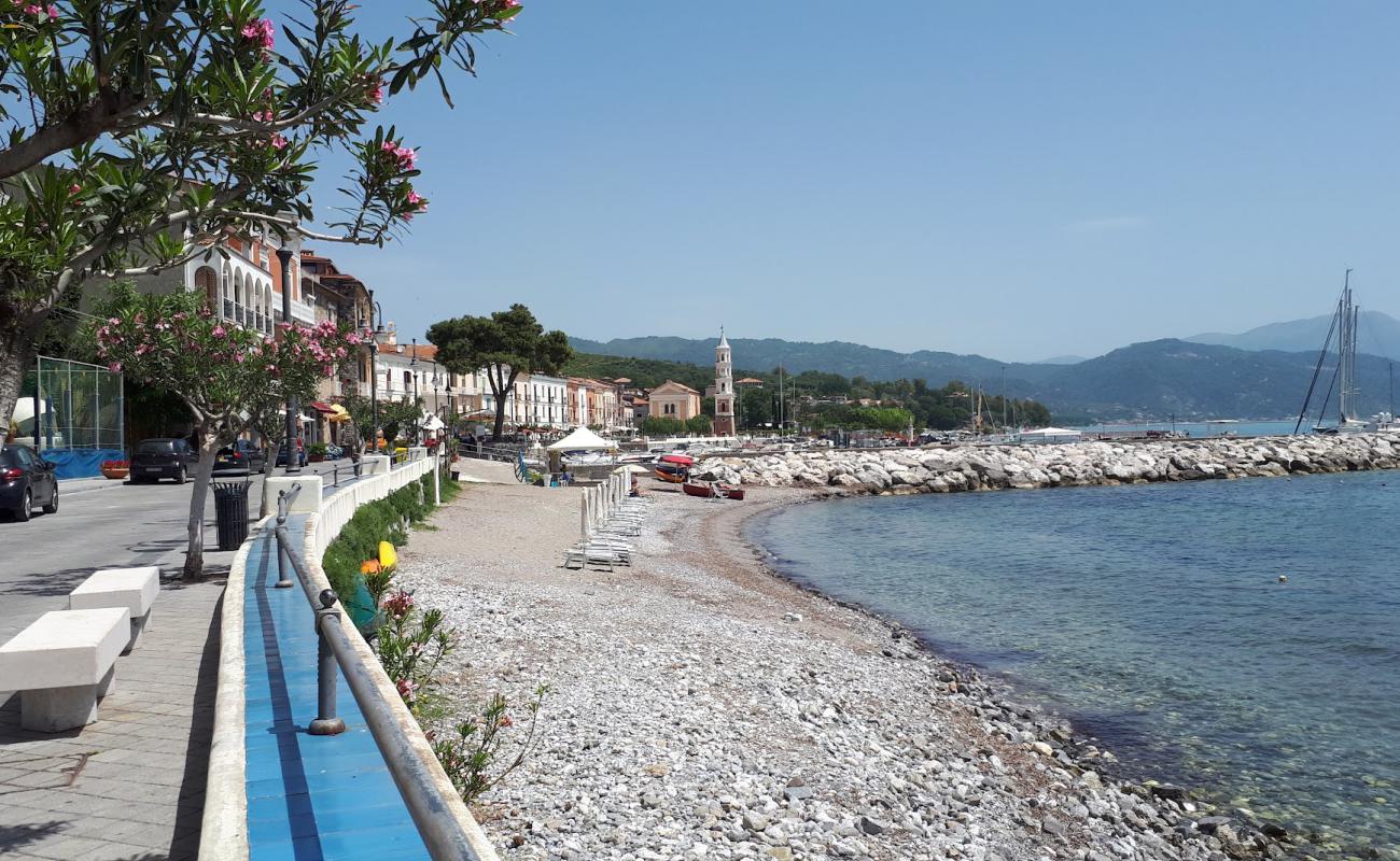 Foto de Port of Scario beach con guijarro gris superficie