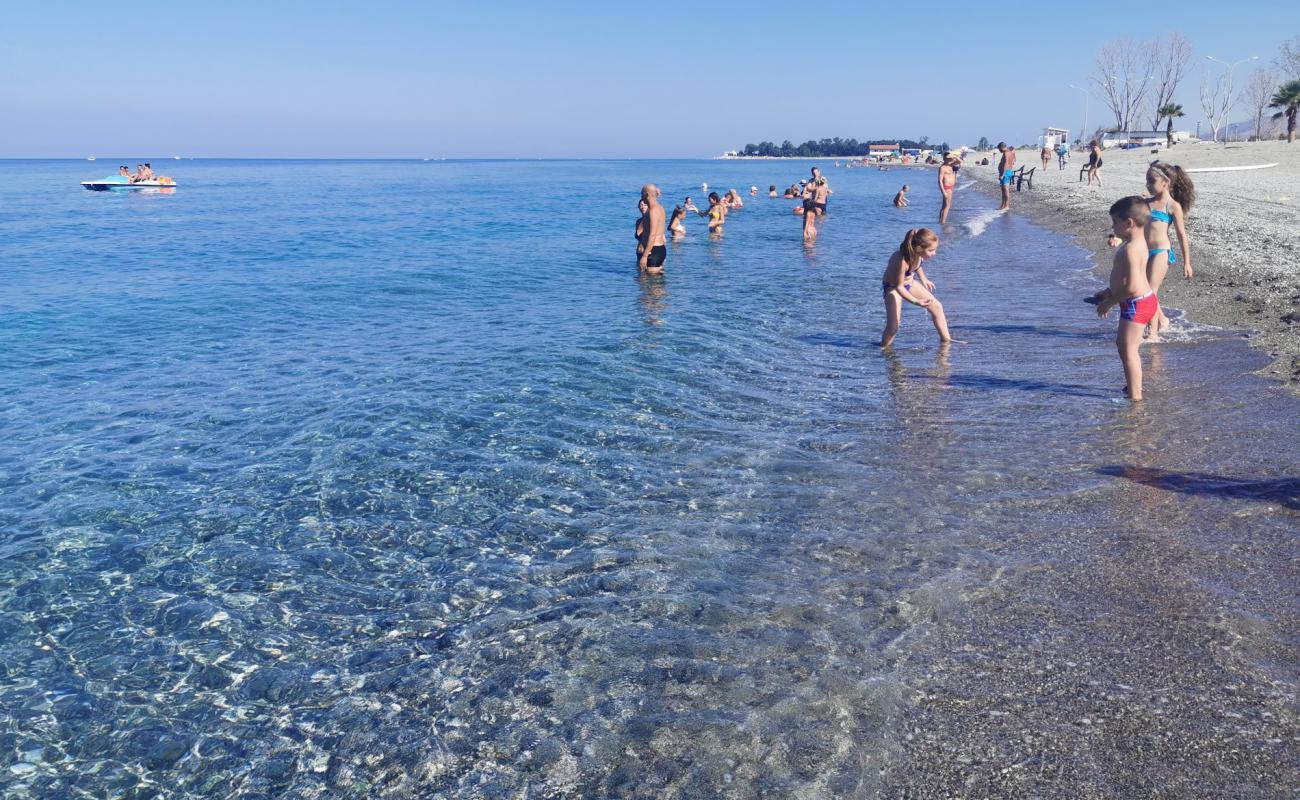 Foto de Nocera Scalo beach con guijarro fino gris superficie