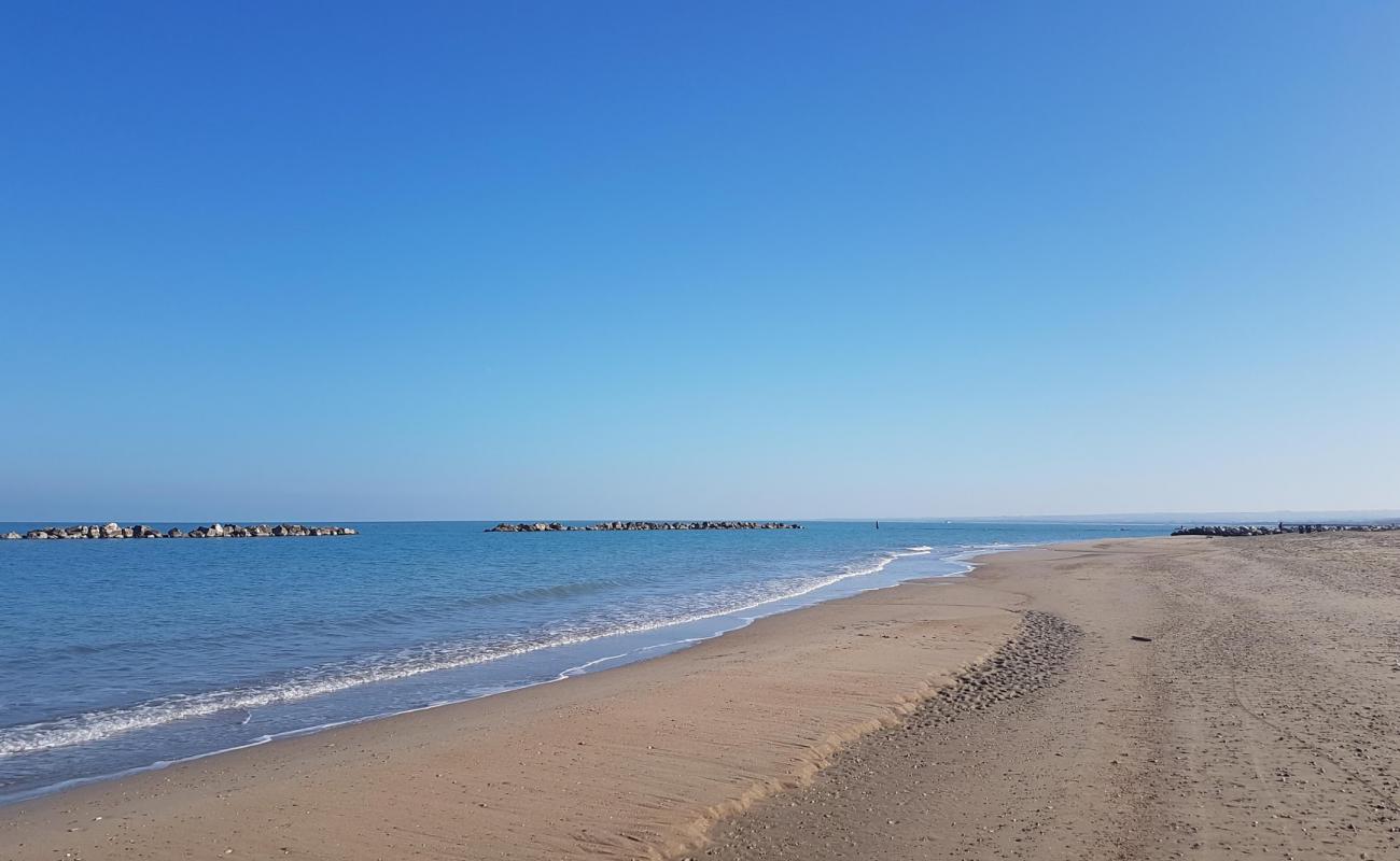 Foto de Spiaggia di Campomarino con arena oscura superficie