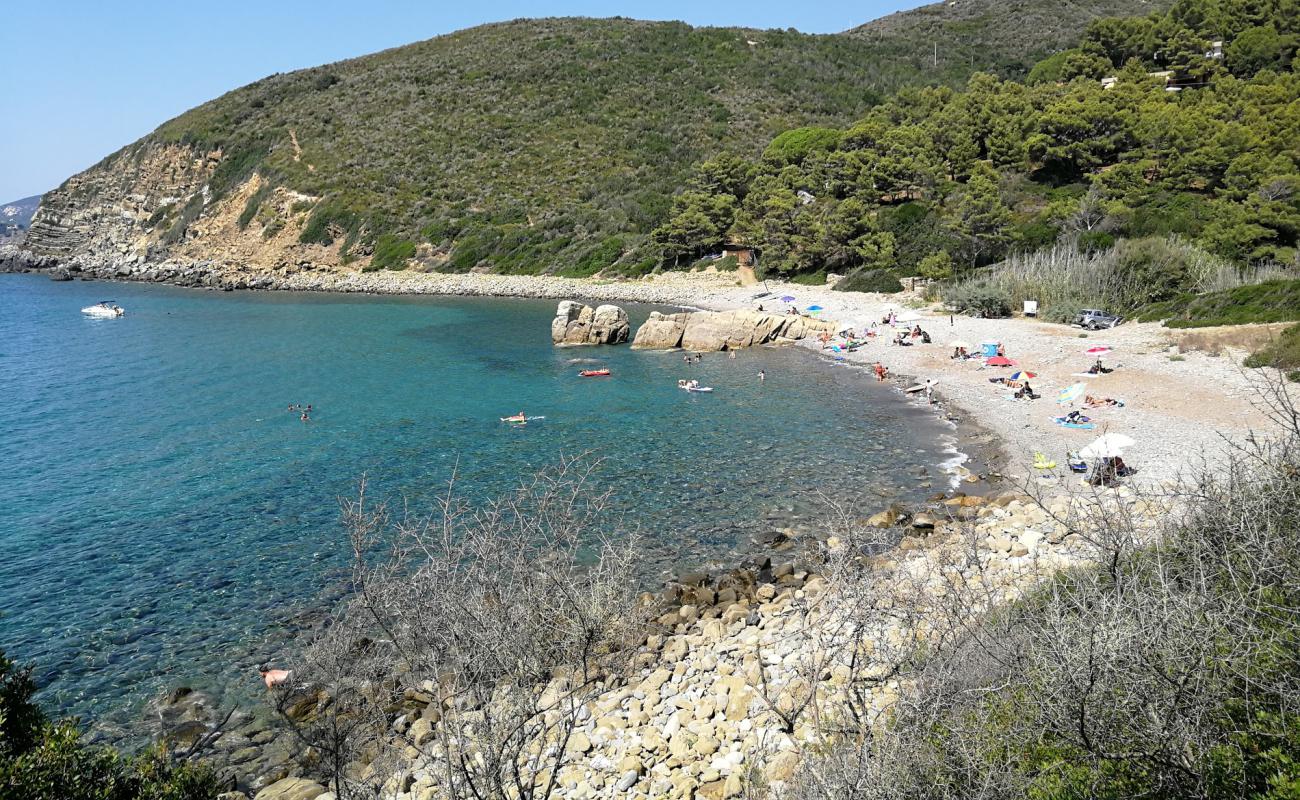 Foto de Fonza beach con arena fina y guijarros superficie