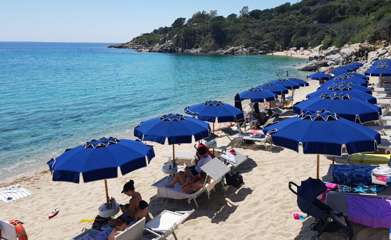 Foto de Playa Cavoli con brillante arena fina superficie