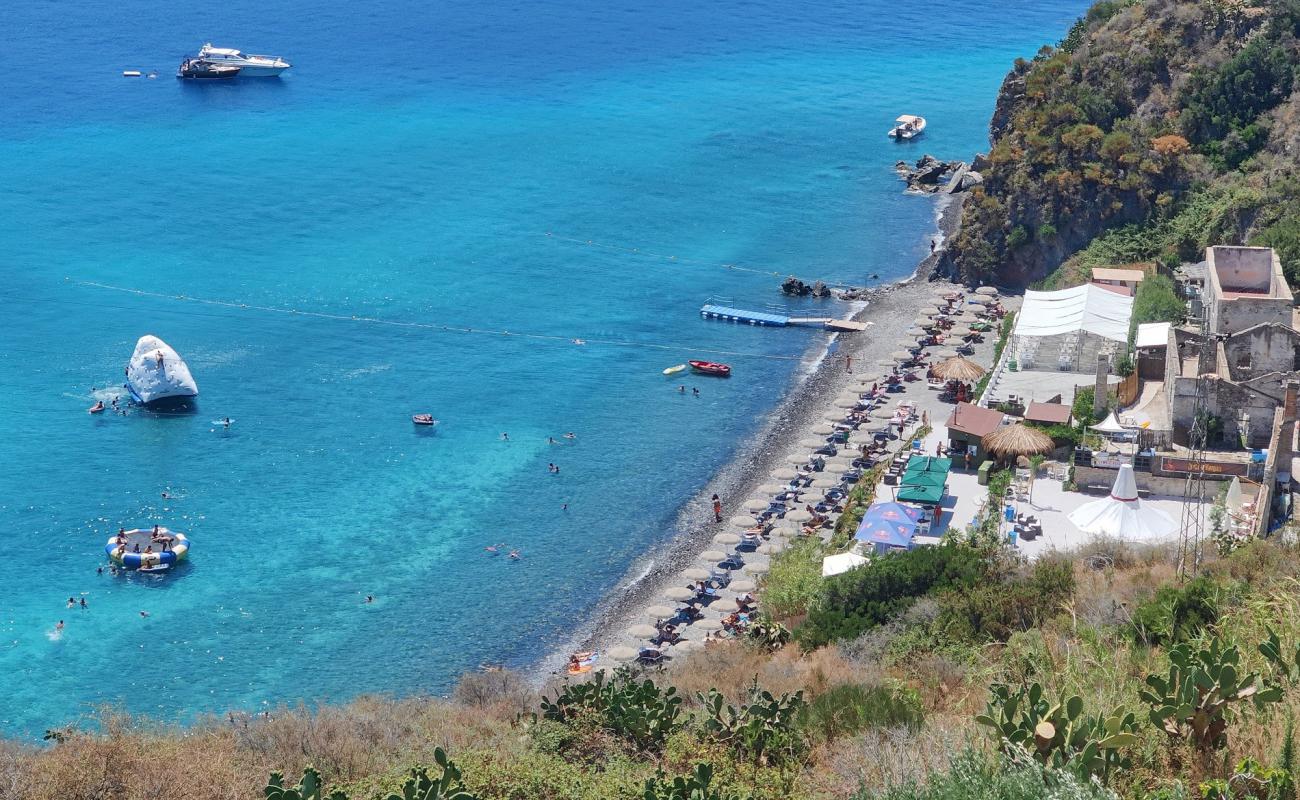 Foto de Spiagge Bianche con guijarro ligero superficie