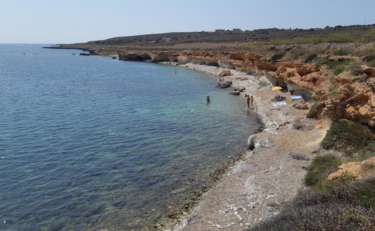 Foto de Cala Preveto con guijarro ligero superficie