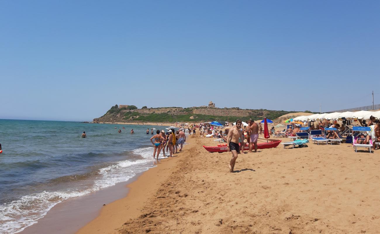 Foto de Lido Porta del Sole con brillante arena fina superficie