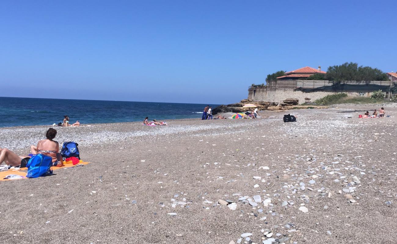 Foto de Ficarazzi beach con arena gris y guijarros superficie