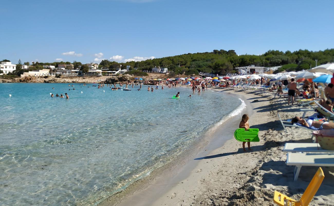 Foto de Spiaggia di Serrone con arena fina oscura superficie