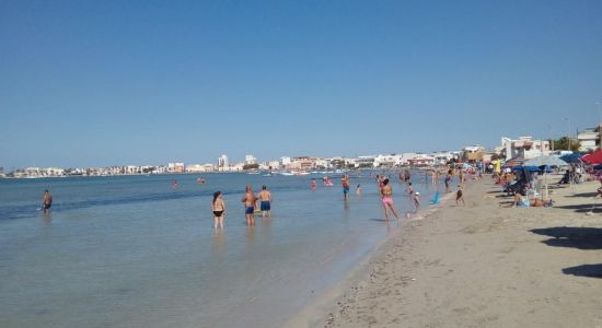 Riccione beach