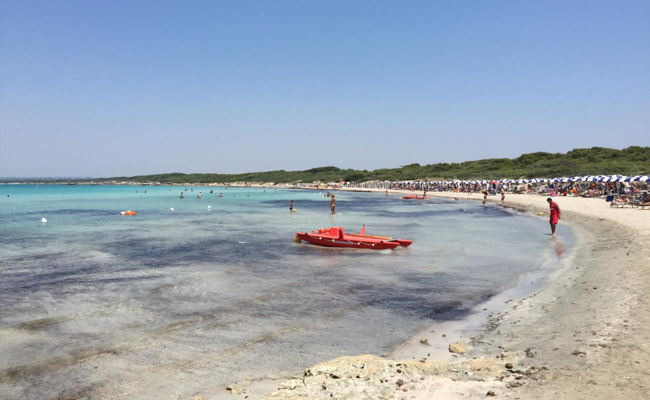 Foto de Playa Punta Pizzo con arena brillante superficie