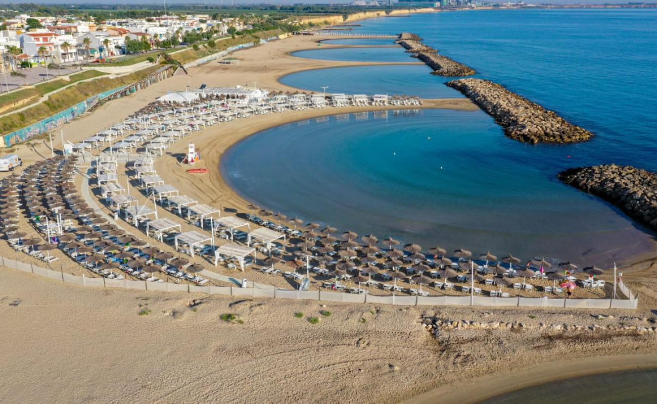 Foto de Campo di Mare beach con brillante arena fina superficie