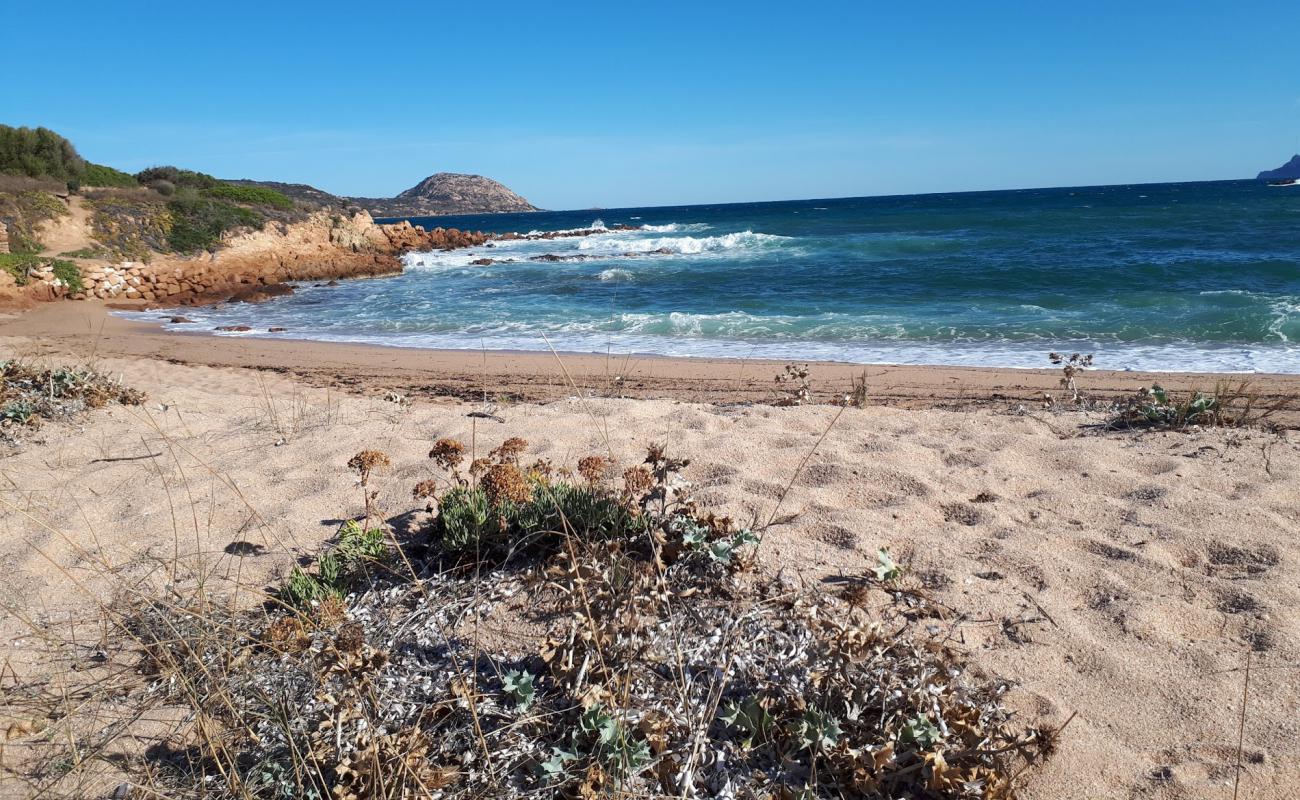 Foto de Spiaggia la Finosa con arena oscura superficie