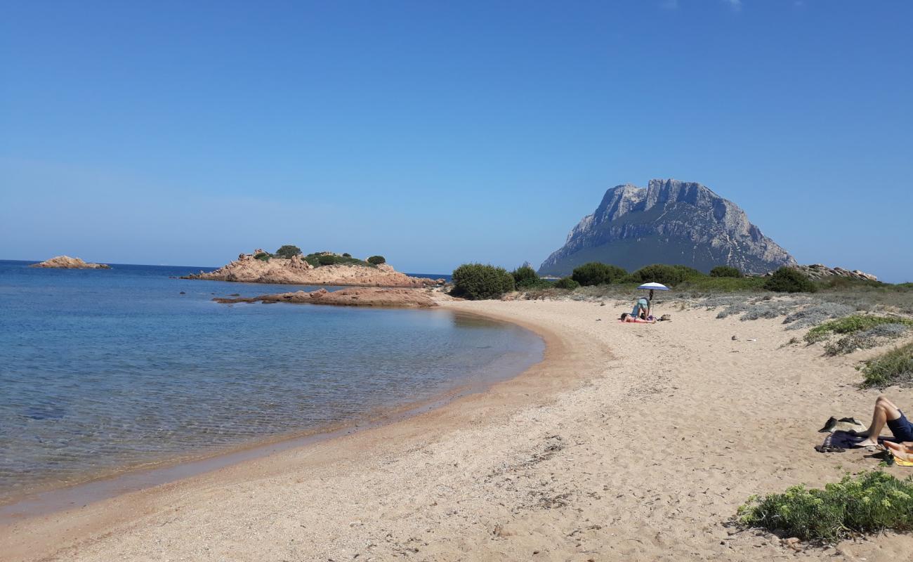 Foto de Punta La Greca con arena oscura superficie