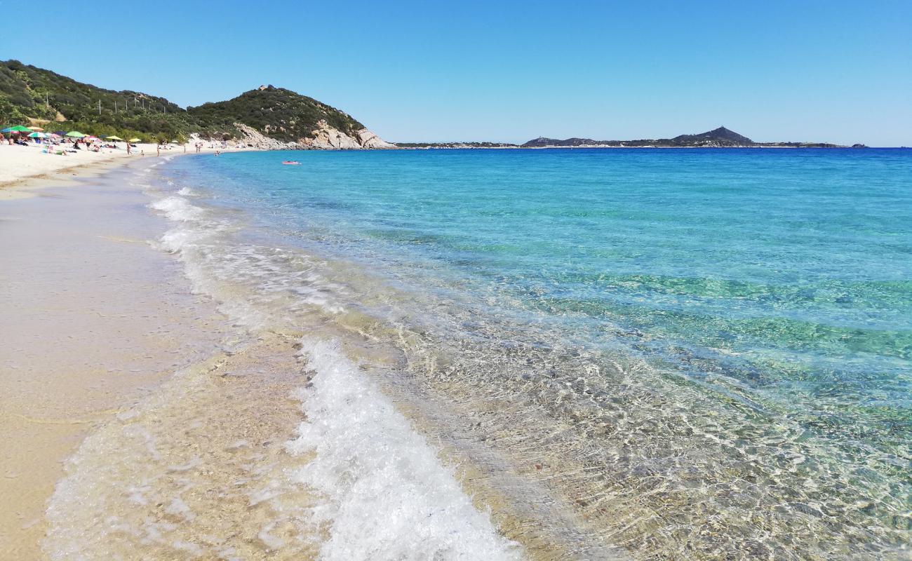 Foto de Playa del Campus con brillante arena fina superficie