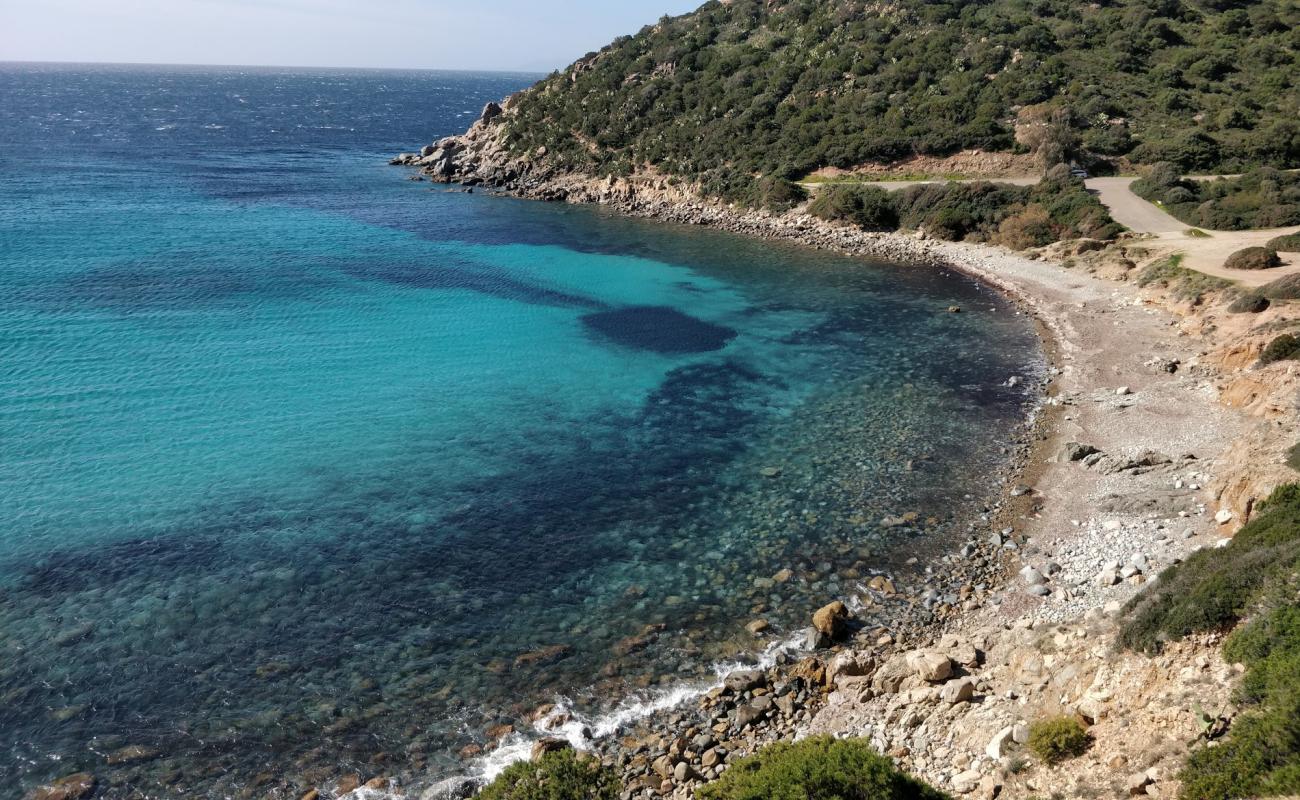 Foto de Cala Regina con guijarro ligero superficie