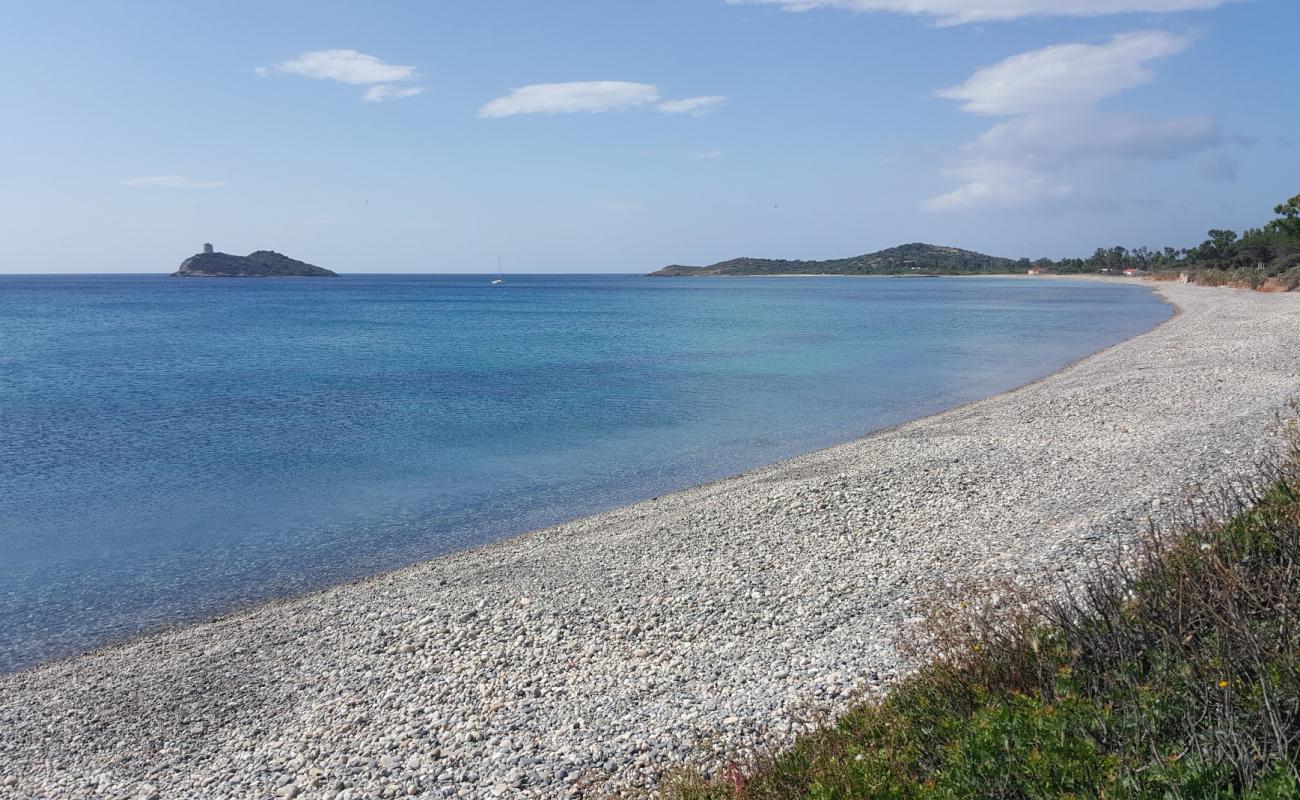 Foto de Spiaggia di Furcadizzu con guijarro ligero superficie