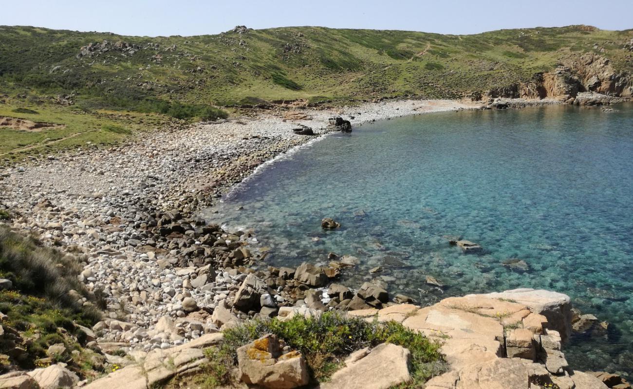 Foto de Cala is Tramatzus con guijarro ligero superficie