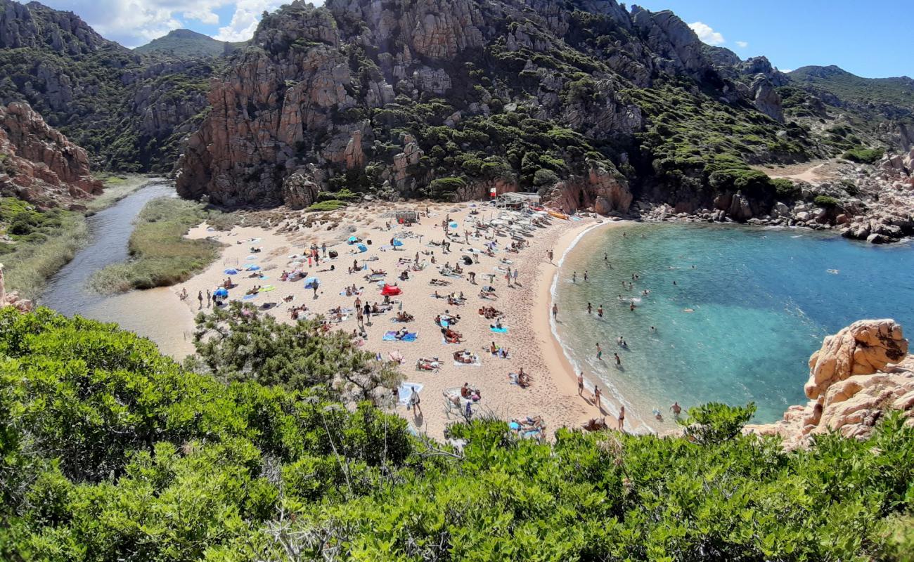 Foto de Spiaggia Li Cossi con arena brillante superficie