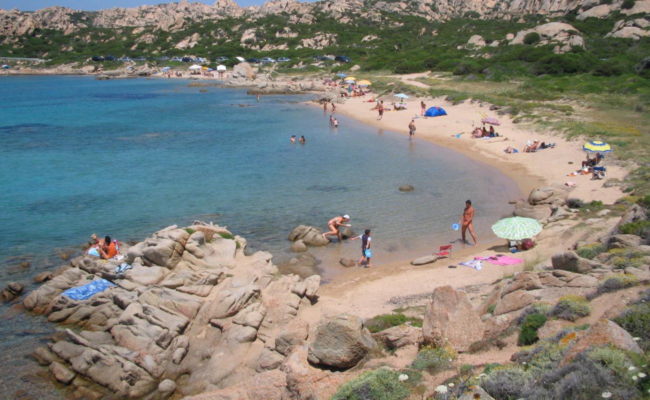 Foto de Spiaggia del Cardellino con guijarro fino claro superficie