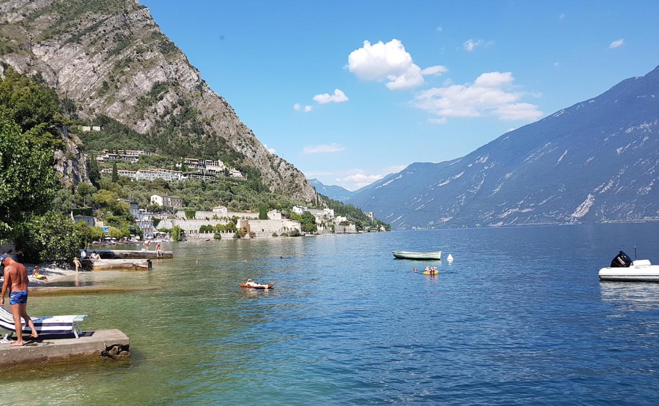 Foto de Limone Beach con guijarro fino gris superficie