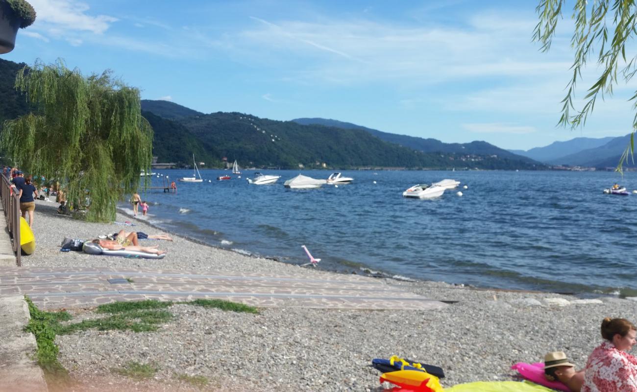 Foto de Spiaggia Pinzone con guijarro ligero superficie