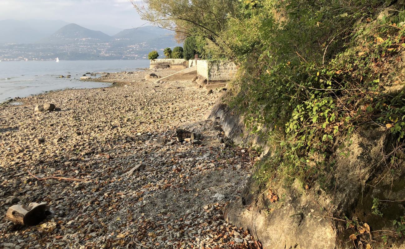 Foto de Spiaggia pubblica tra Fortino e Cerro con arena fina y guijarros superficie