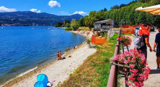 Spiaggia libera di Angera