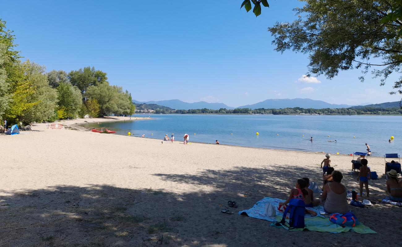 Foto de Spiaggia del Sorriso con arena brillante superficie