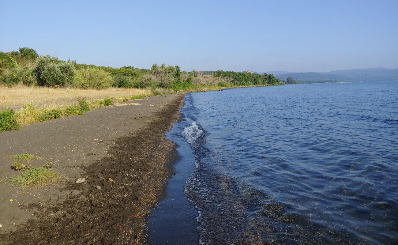 Foto de Spiaggia Dei Gabbiani-Dog Beach con arena gris y guijarros superficie