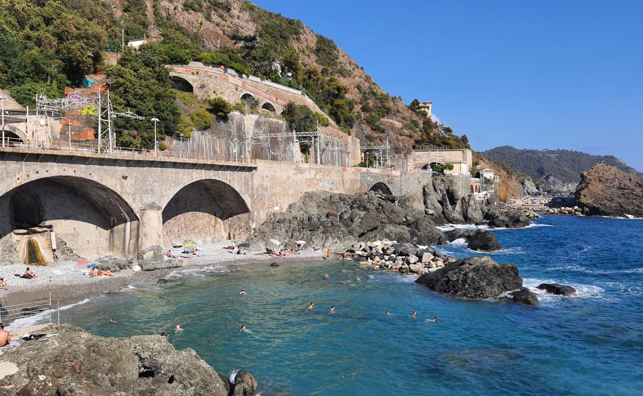 Foto de Spiaggia Torsei con guijarro fino gris superficie