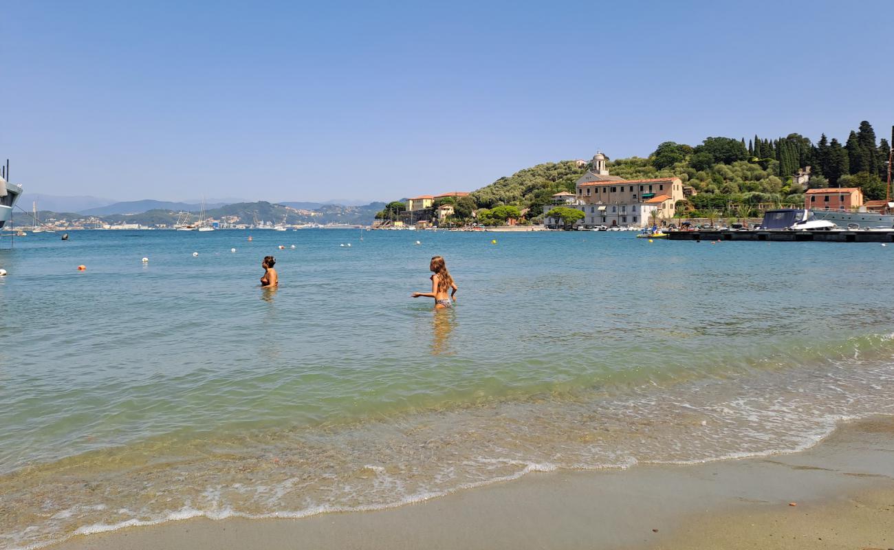 Foto de Spiaggia Giardini Pubblici con arena brillante superficie