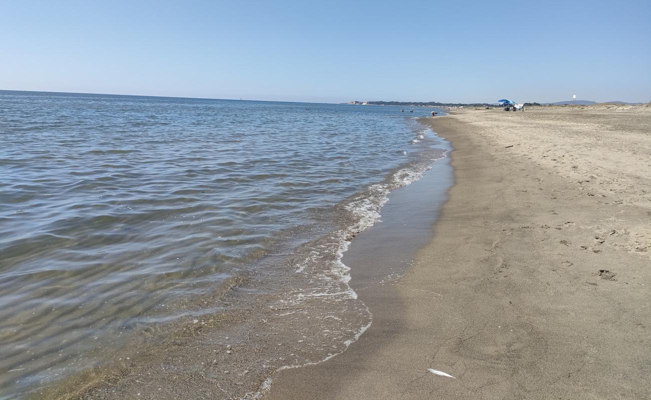 Foto de Spiaggia Ospedale Bambin Gesu con arena gris superficie