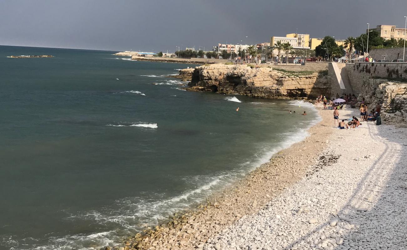 Foto de Spiaggia La Salata con guijarro ligero superficie