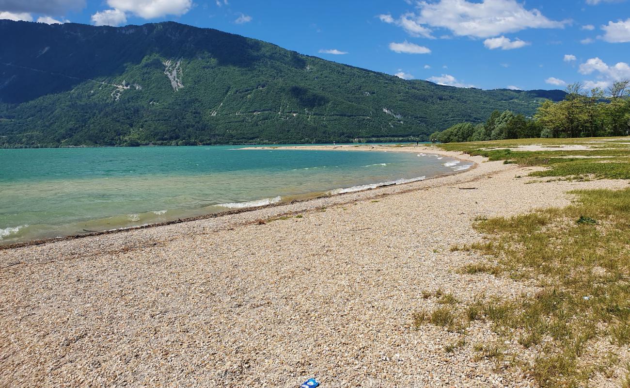 Foto de Spiaggia di Farra con guijarro gris superficie