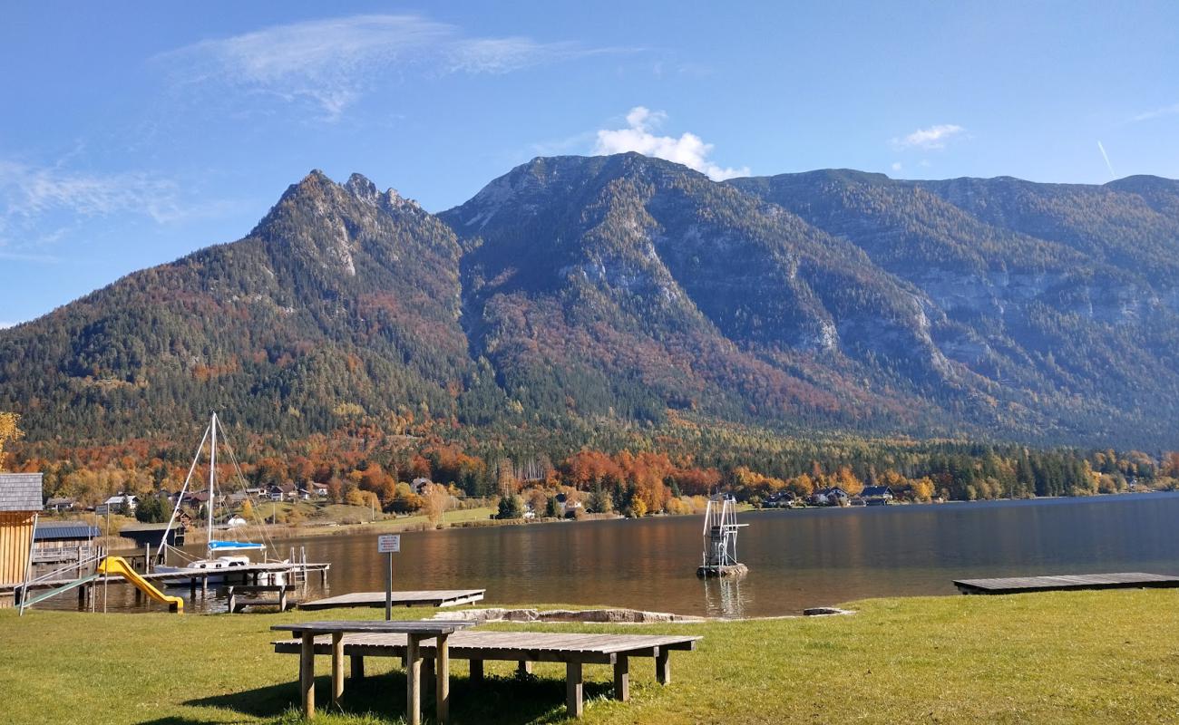 Foto de Strandbad Untersee con hierba superficie