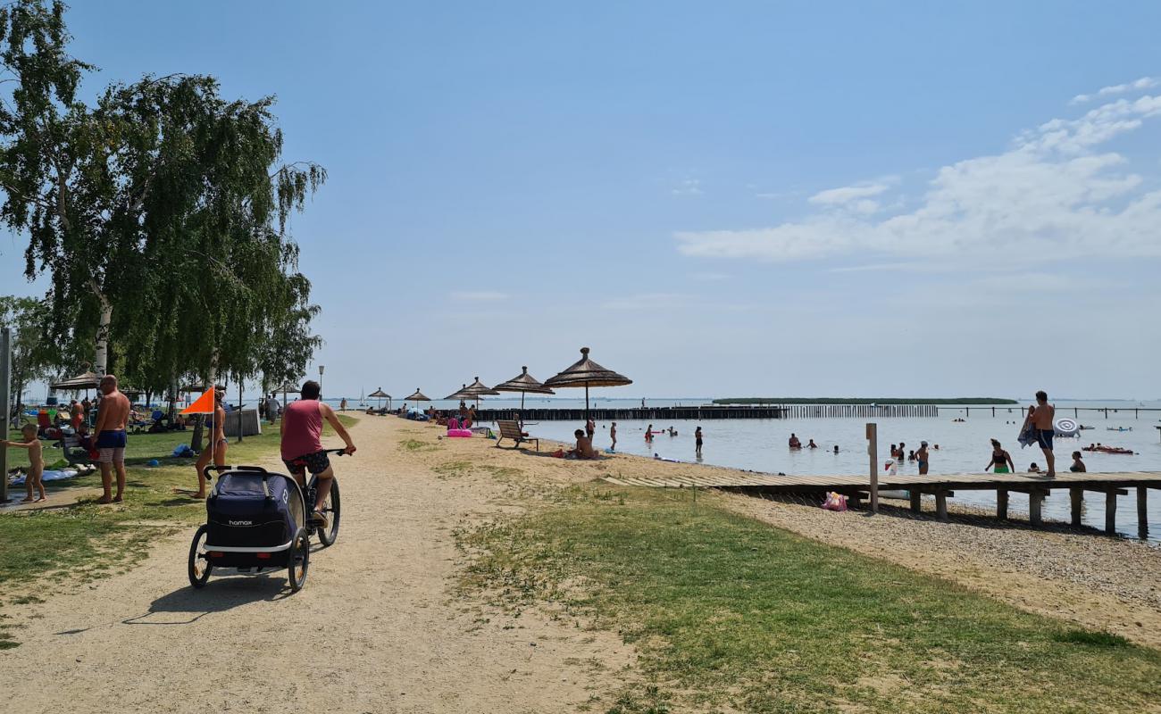 Foto de Seebad Breitenbrunn con arena fina y guijarros superficie