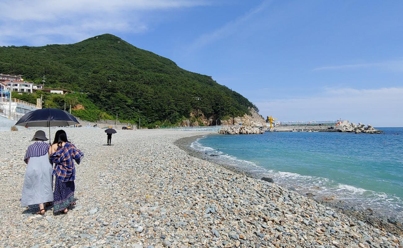 Foto de Yeocha Beach con guijarro gris superficie