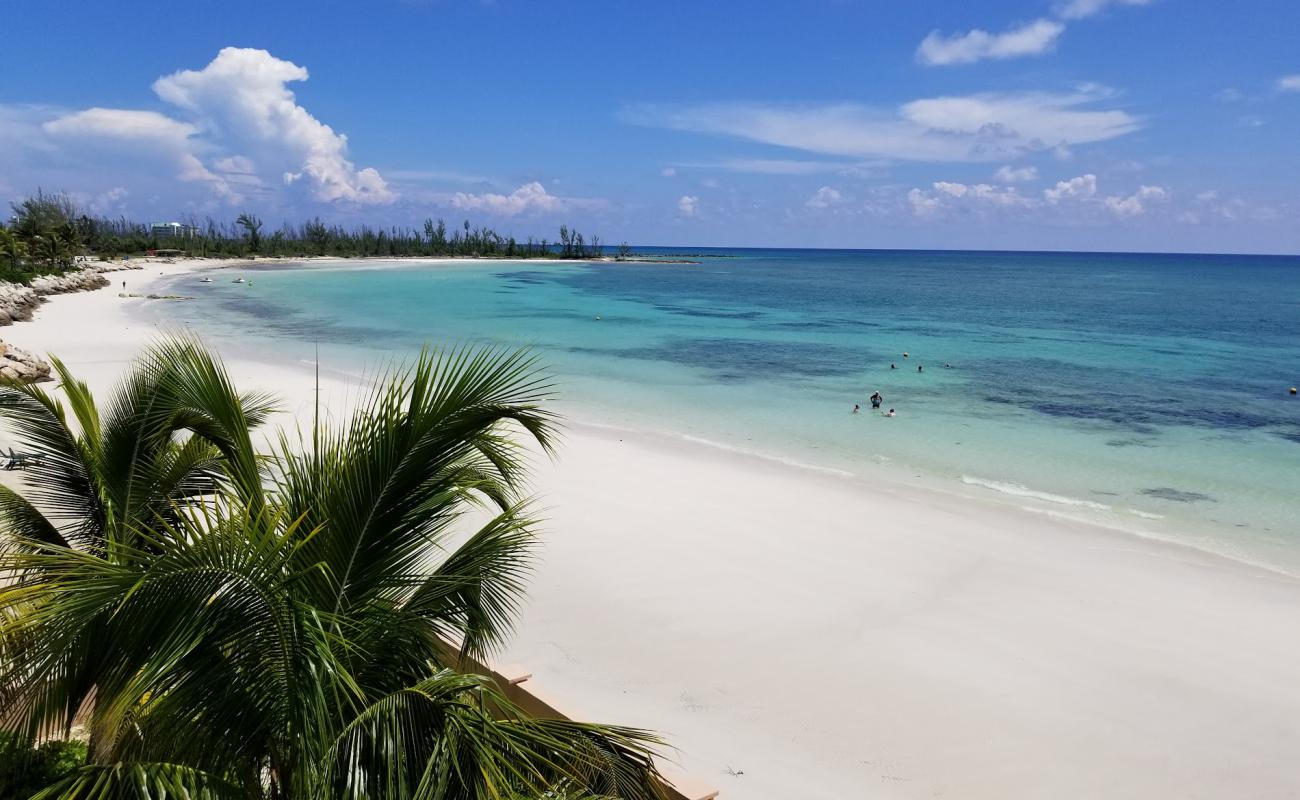 Foto de Silver Point beach con brillante arena fina superficie