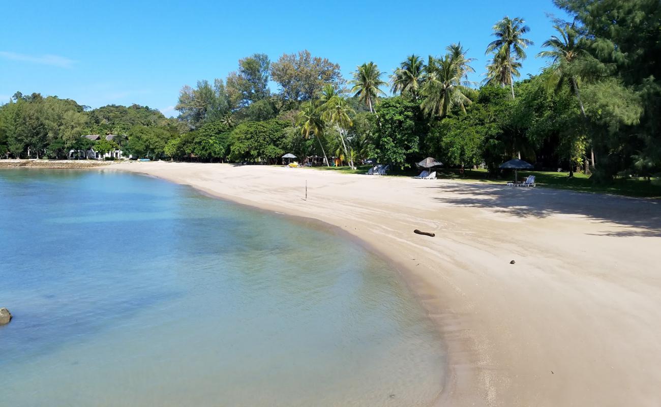 Foto de Rebak Resort Beach con arena brillante superficie