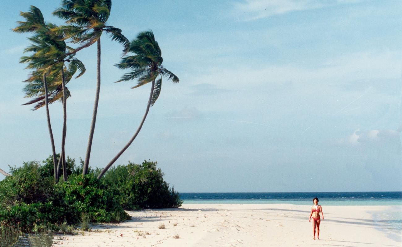 Foto de Rakeedhoo Beach con arena brillante superficie