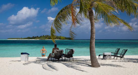 Playa de la Isla Kanuhuraa